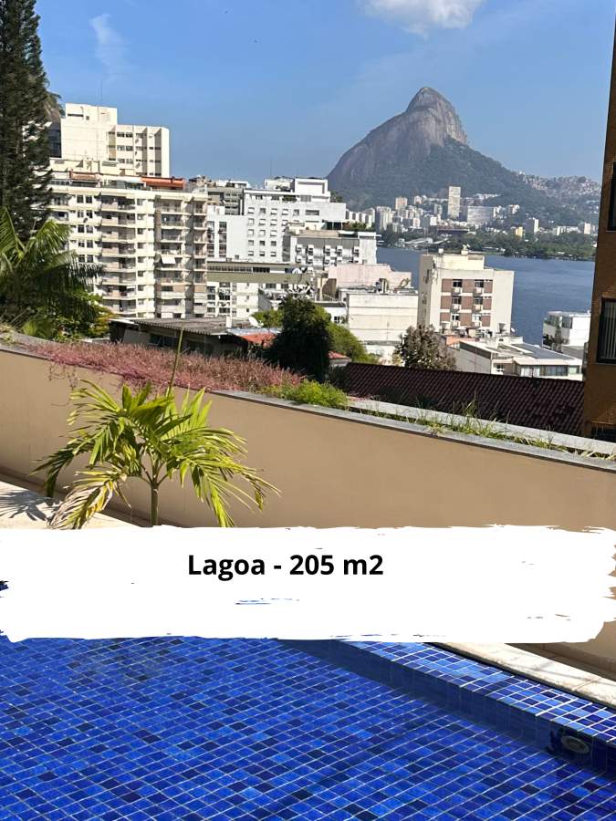 Apartamento de 4 quartos na Lagoa